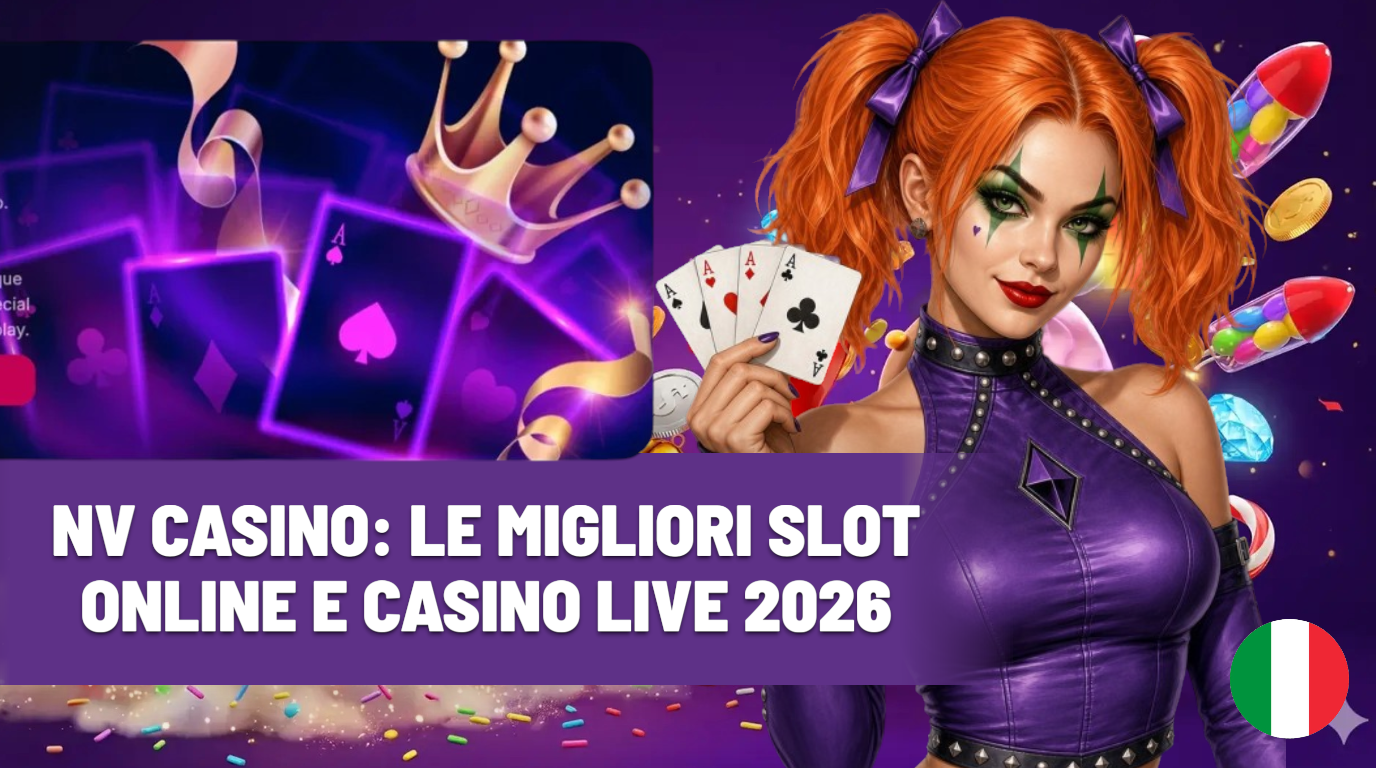 NV Casino Italia: Slot Online, Giochi Live e Promozioni Esclusive